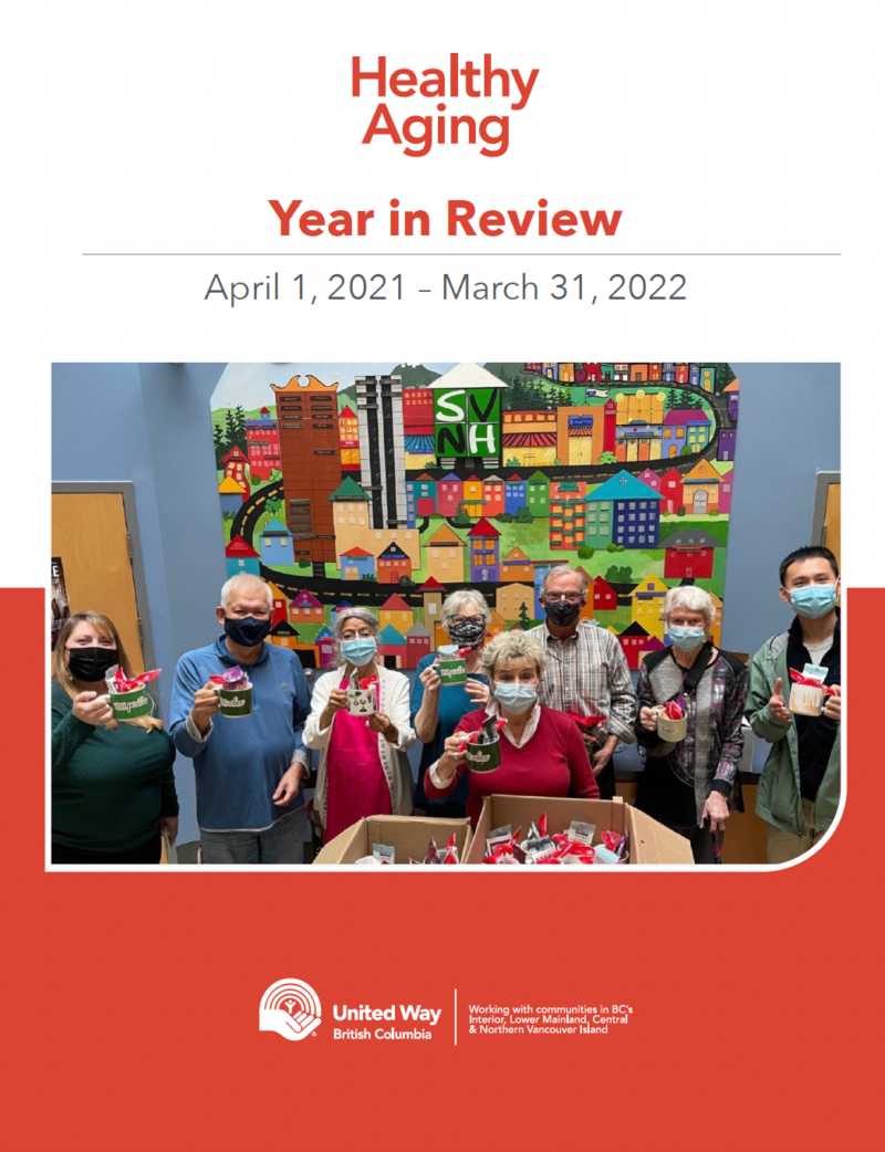 Healthy Aging Programs For Seniors United Way BC